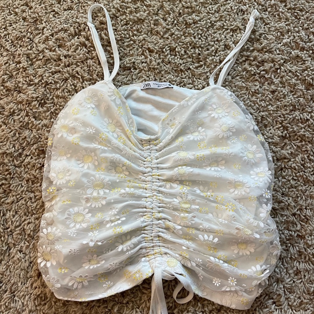 Zara Daisy Crop Top